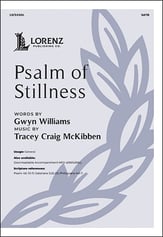 Psalm of Stillness SATB choral sheet music cover